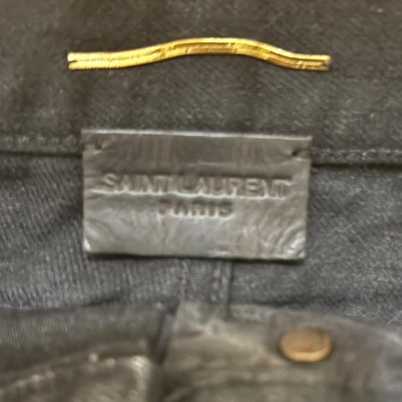 Saint Laurent Black Mini Skirt - Picture 4 of 4